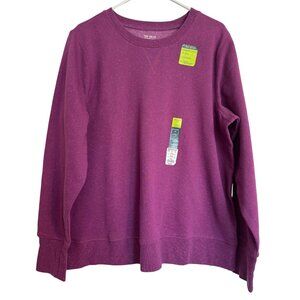 TEK Gear Ultra Fleece Size XXL Women's Sweatshirt Pullover NWT Pink